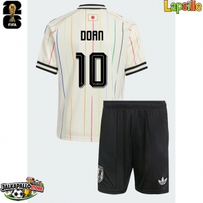 Japani Ritsu Doan #10 Vieraspaita Lapsille MM-kisat 2026 Lyhythihainen (+ shortsit)